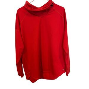 Nike Dri-FIT Red Performance Running‎ Athletic Training Pullover XL
